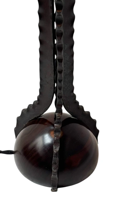 Art Deco Amsterdamse School Table Lamp by Piet Kramer, 1920s